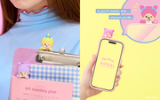 HIPPERS Monchhichi COLORS: Wink Series J9