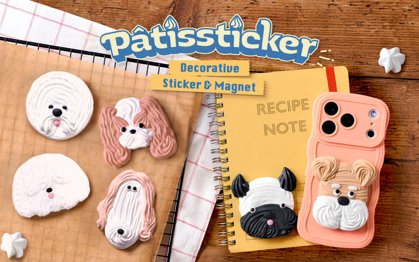 Pâtissticker Meringue Dogs Series Y8