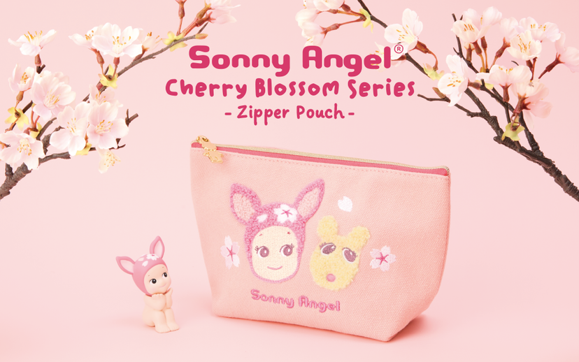 Cherry Blossom Series Zipper Pouch L1