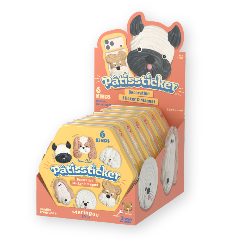Pâtissticker Meringue Dogs Series B1
